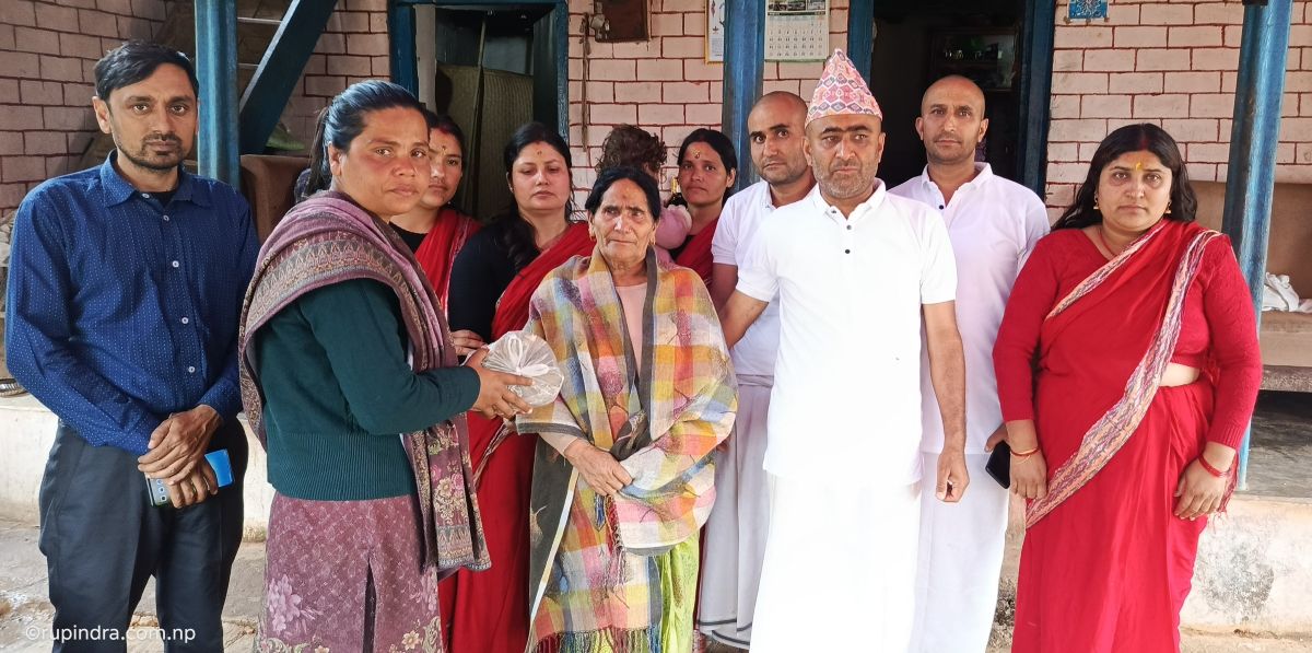भेटीबाट सङ्कलित रकमबाट बालगृहमा अक्षयकोष