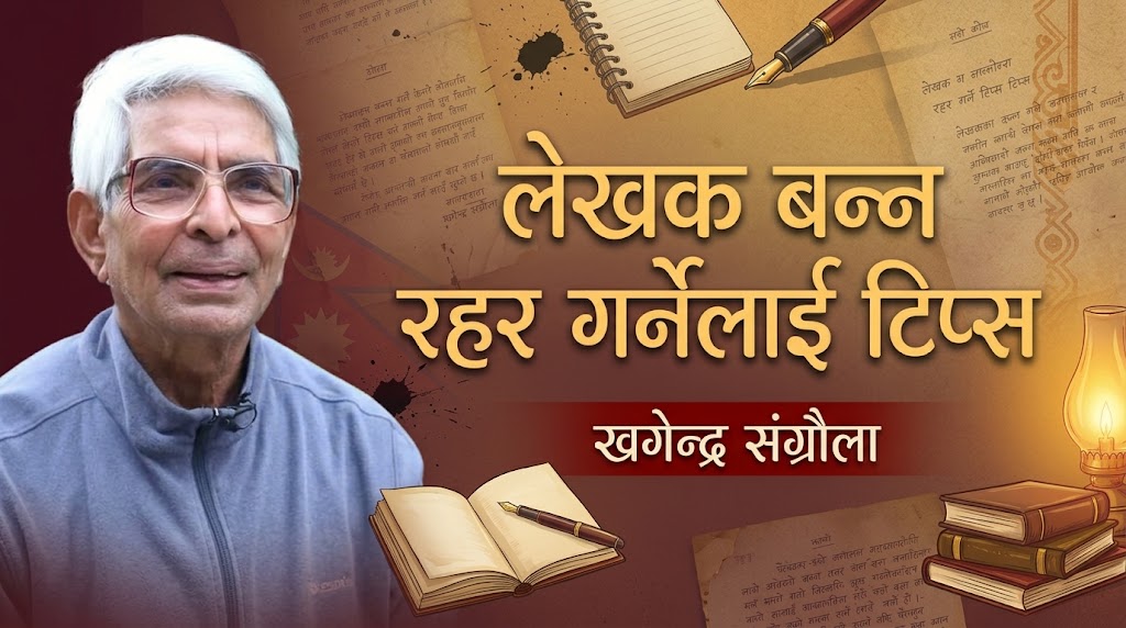 ‘लेखक बन्ने रहर छ? सङ्ग्रौलाका यी आठ कुरा पढ्नू’